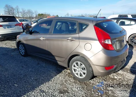 2013 Hyundai Accent Gs из США, поврежденный, VIN KMHCT5AE1DU131377